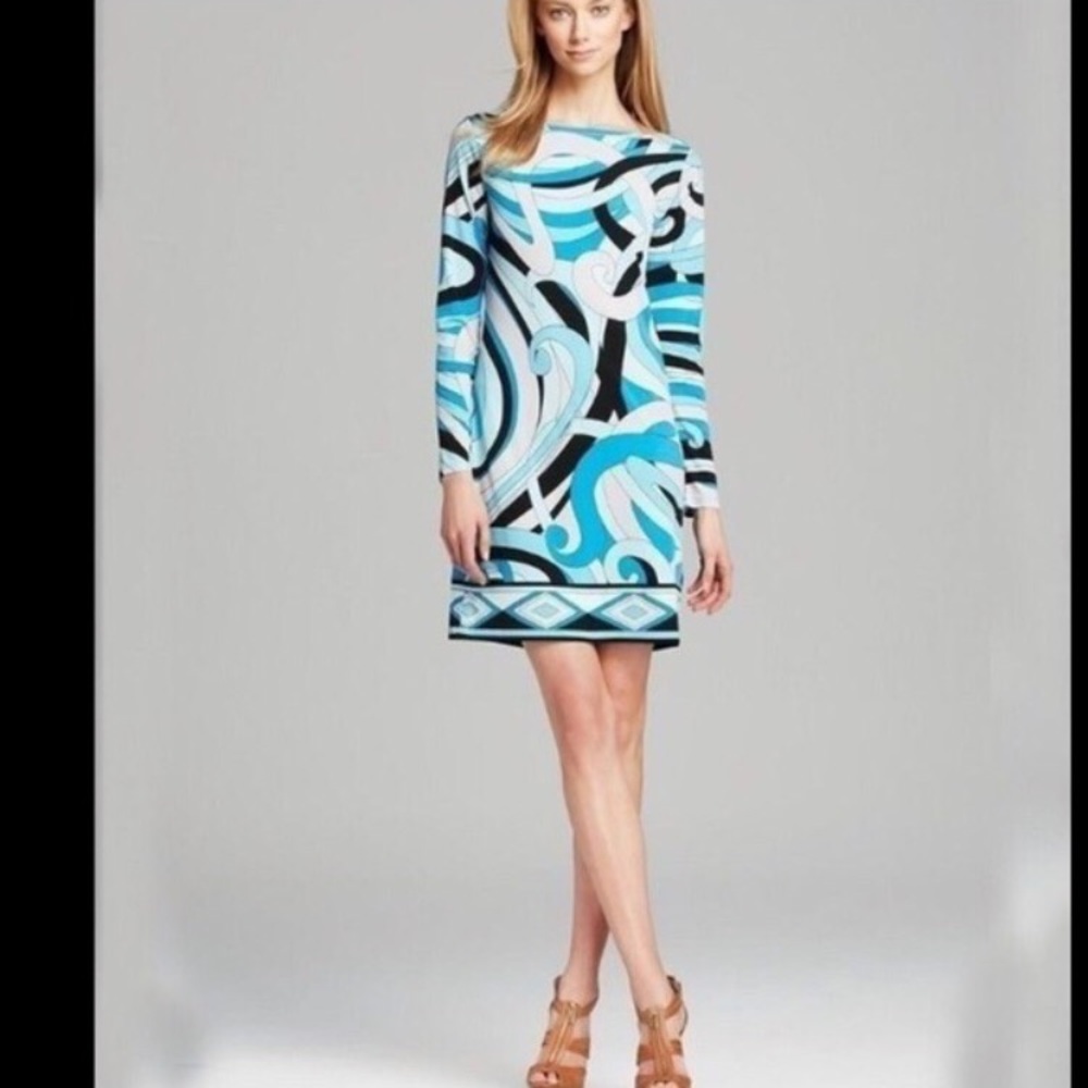 Michael kors swirl design dress